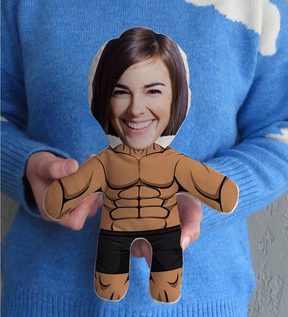 Personalized Photo Baby Pillow | Muscular Body Design