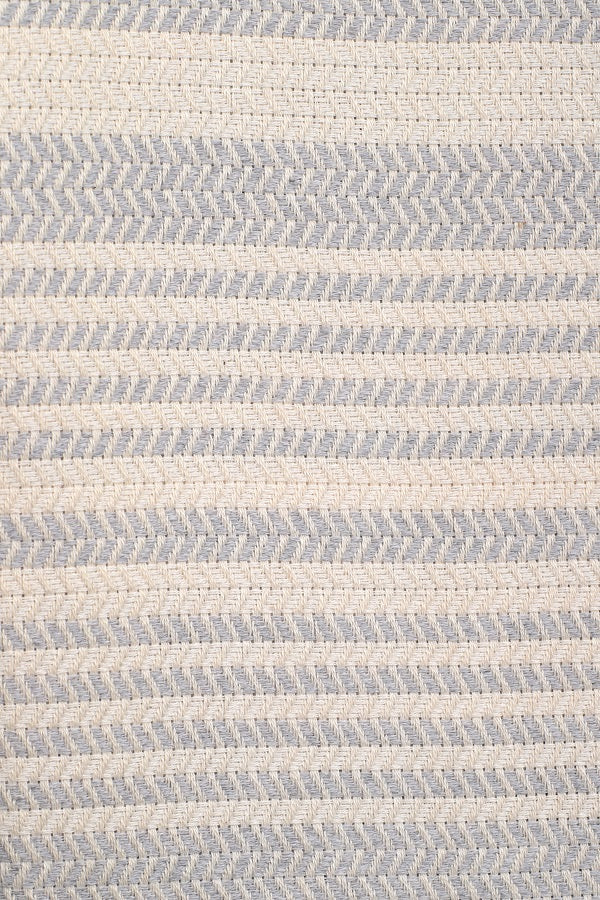 Gray Color Hasir Pattern Design Beach Towel