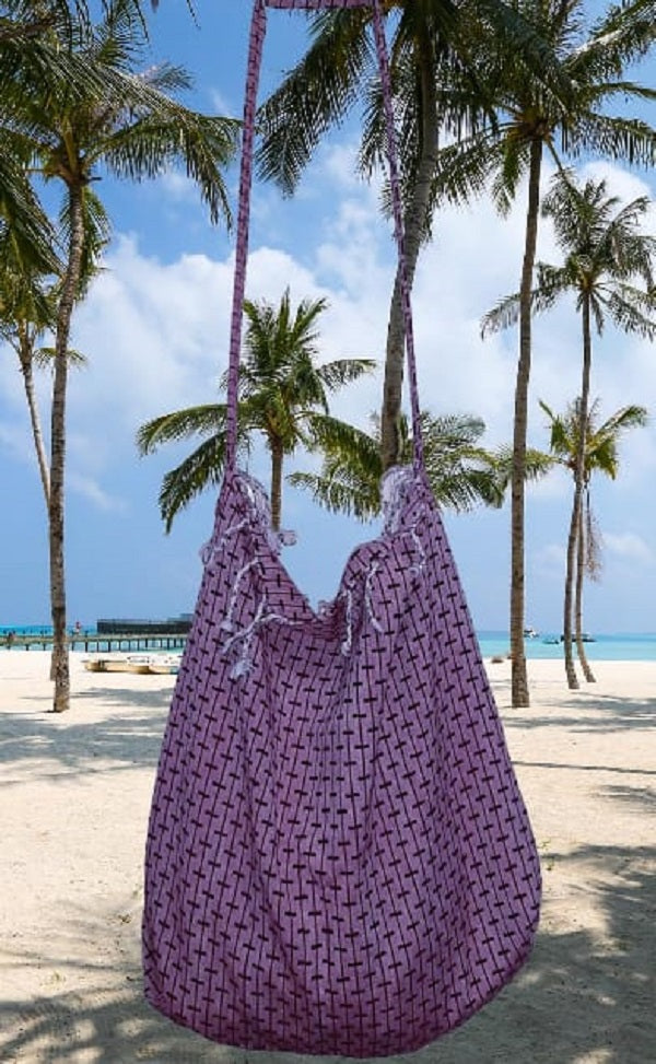 Peshtemal and Beach Bag in One 100% Cotton