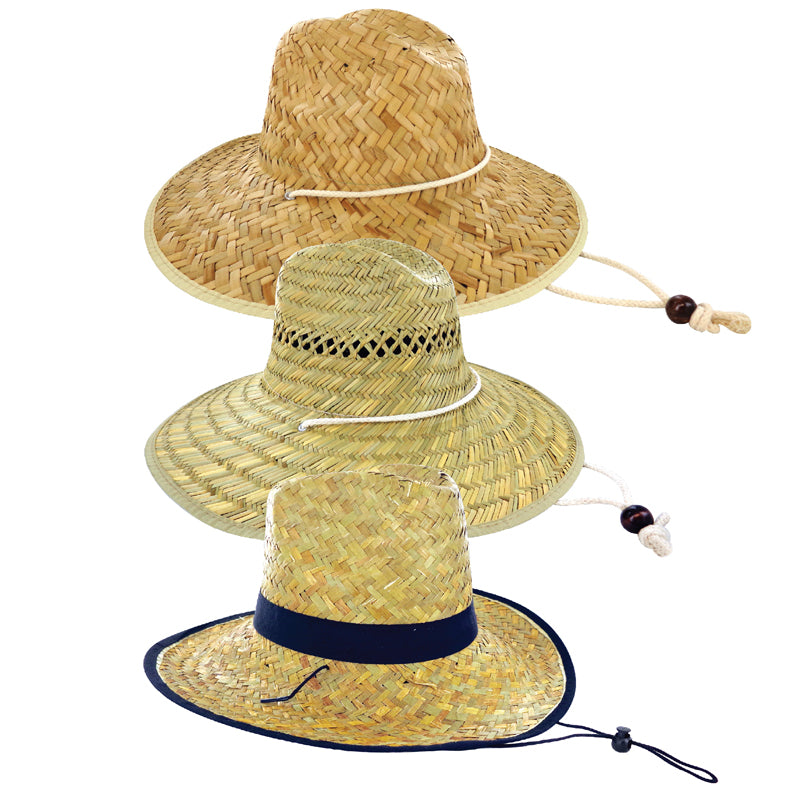 96 Pieces Summer Straw Hats + Free Rack