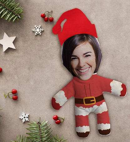 Personalized Photo Baby Pillow | Christmas Costume Design
