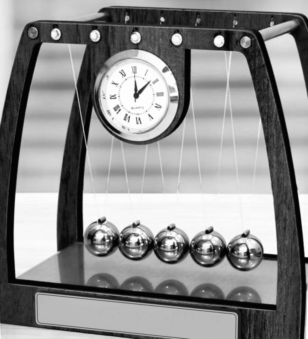 Customizable Name-Written Newton Balance Balls