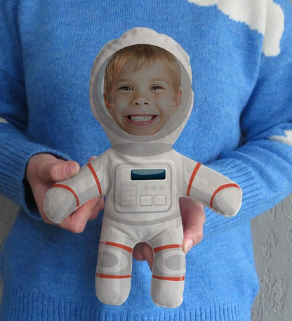 Personalized Photo Baby Pillow | Astronaut Baby Design