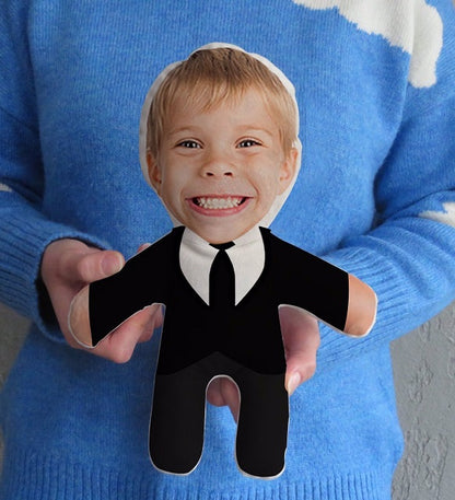 Personalized Photo Baby Pillow | Suit Baby Design