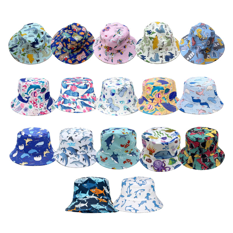 120 Pieces Kids Bucket Hat + Free Rack