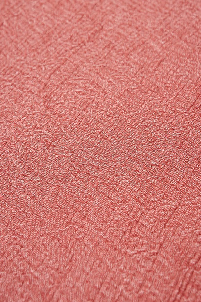 Brick Red Color King Size Muslin Cotton Blanket and Bedspread