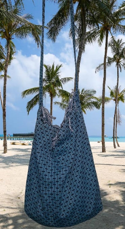 Peshtemal and Beach Bag in One 100% Cotton