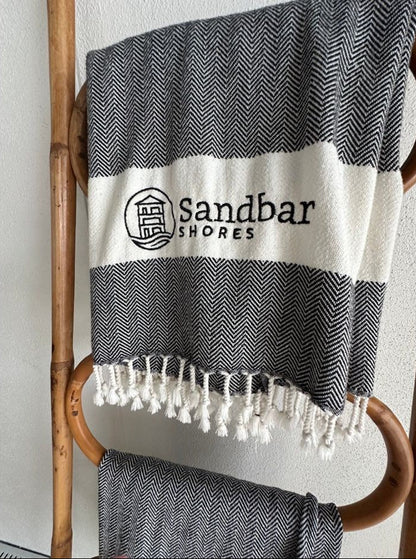 80 Pieces Personalized Embroidered Peshtemal Towel