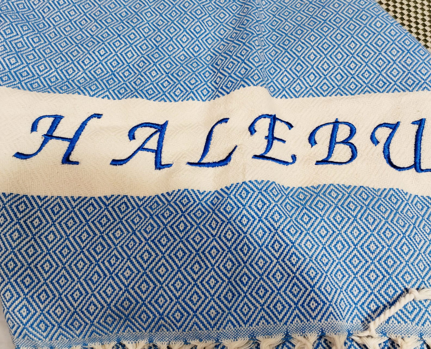 80 Pieces Personalized Embroidered Peshtemal Towel